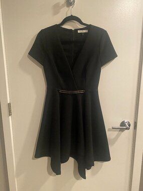 Halston Heritage Asymmetrical Dress